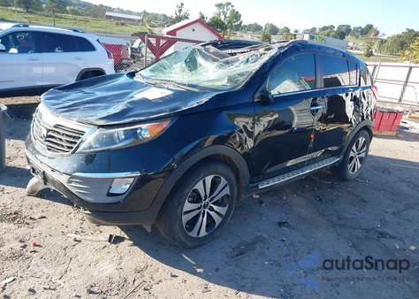 2013 Kia Sportage Ex из США, поврежденный, VIN KNDPC3A20D7495742